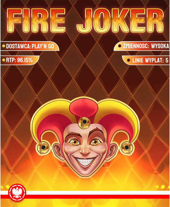 Fire Joker od Play’n Go Darmowe obroty w grze Fire Joker od Play’n Go