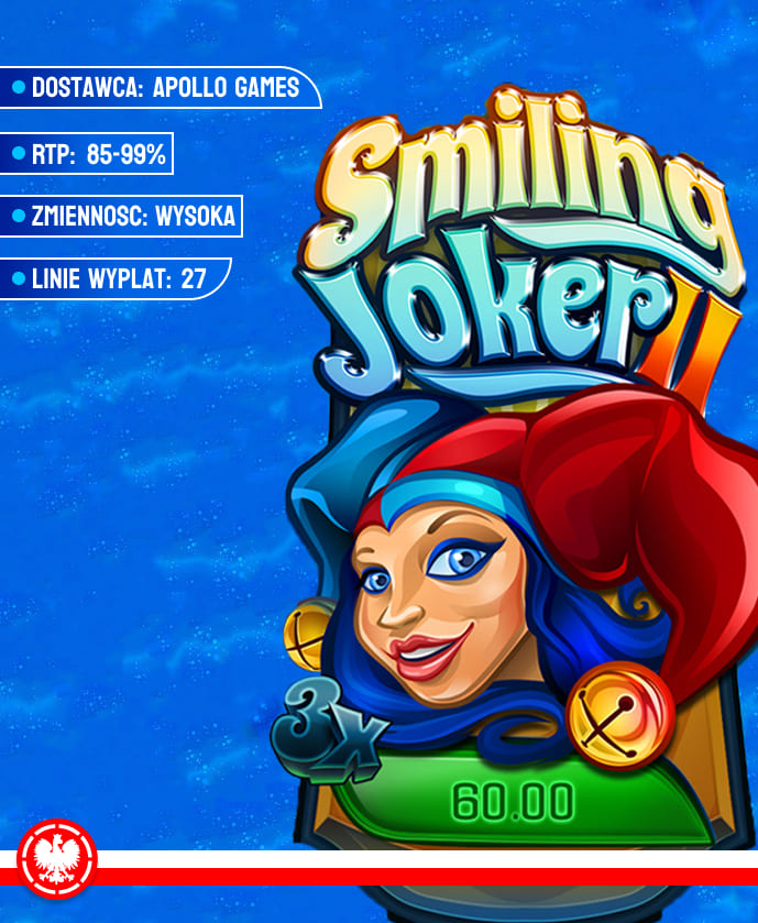 Smiling Joker 2 Darmowe obroty w grze Smiling Joker 2 od Apollo Games