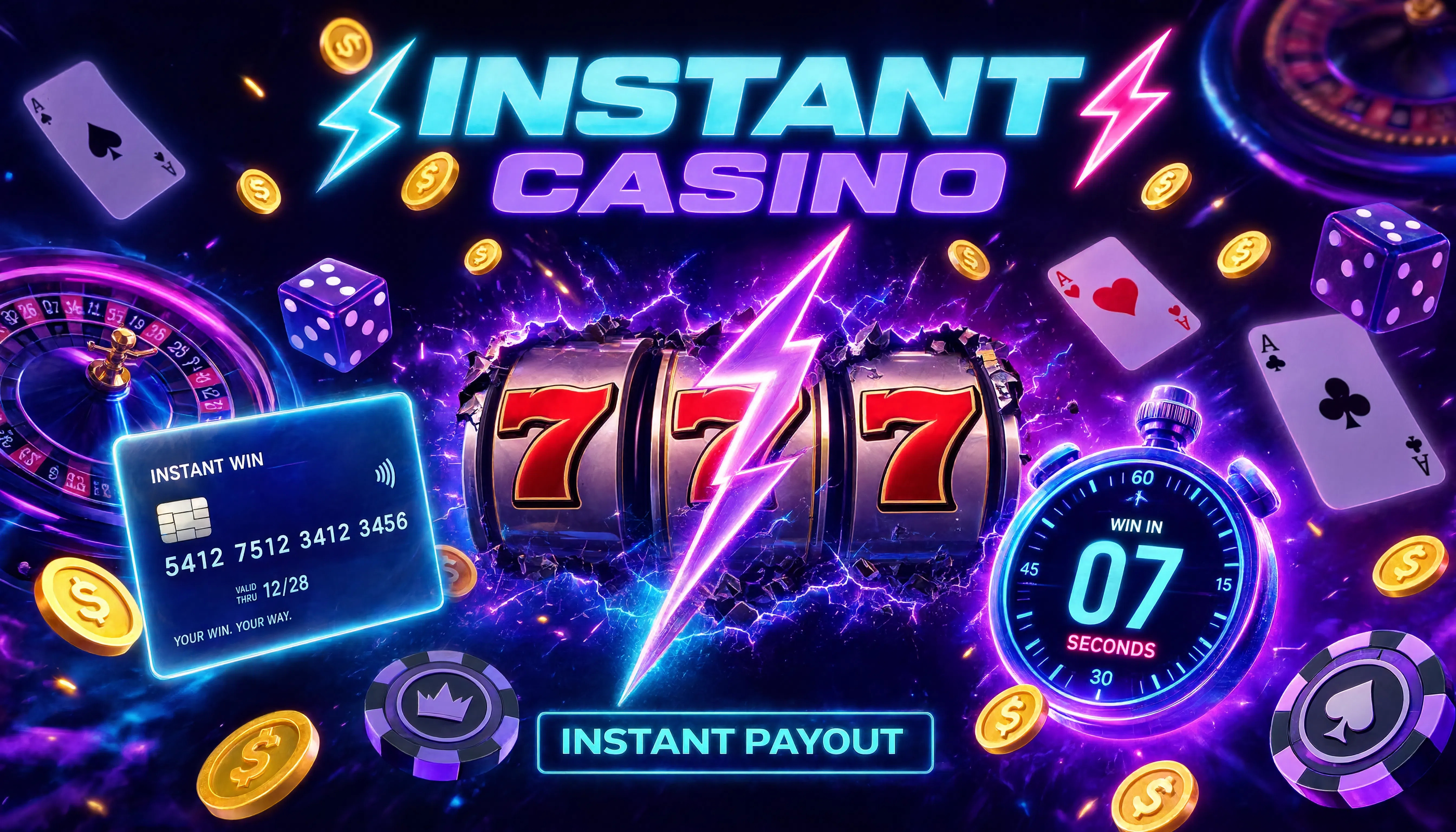 Bonus powitalny Instant Casino dla nowych graczy