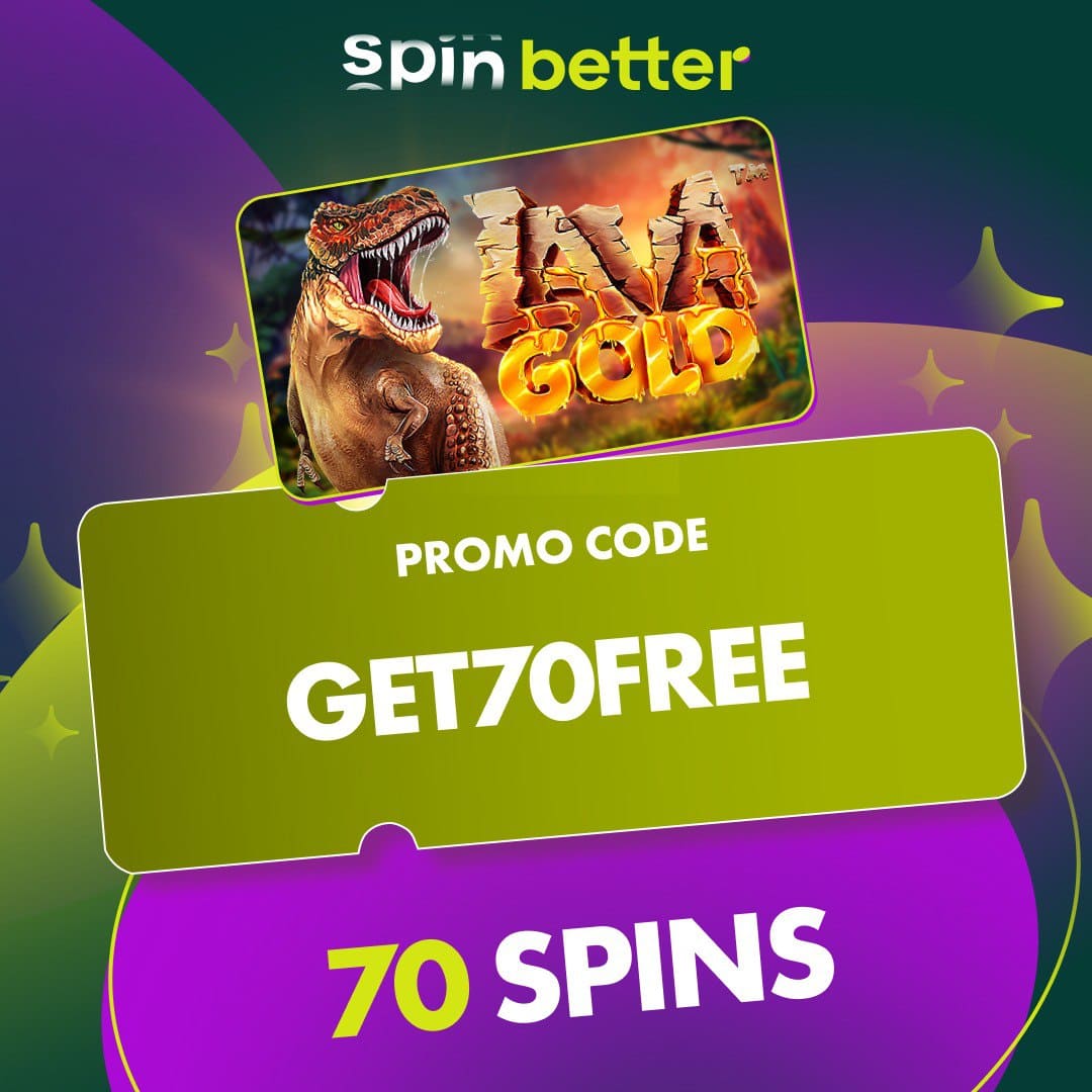 Zdobądź 70 darmowych spinów na slocie Lava Gold! Zdobądź 70 darmowych spinów na slocie Lava Gold!