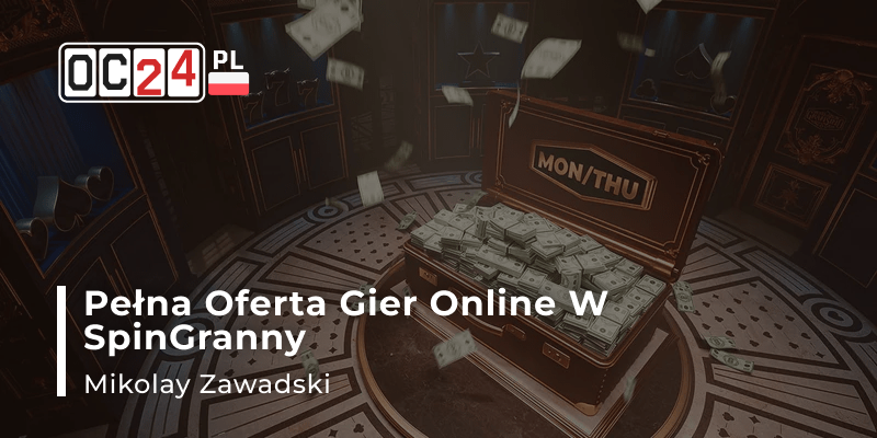 Sekcja gier online w SpinGranny Casino: automaty, gry stołowe, live casino i inne opcje dla graczy