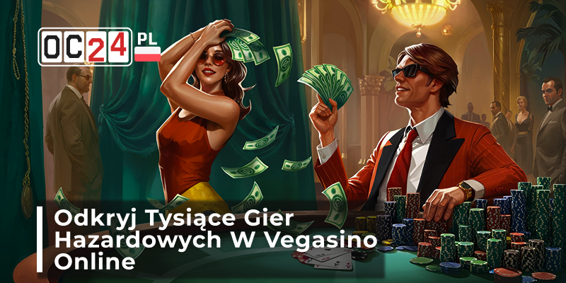 Tysiące gier hazardowych dostępnych w Vegasino online